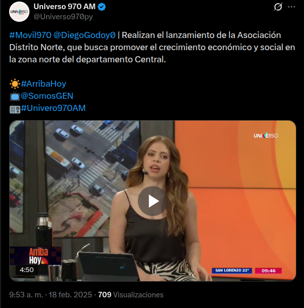lanzamiento distrito norte por universo